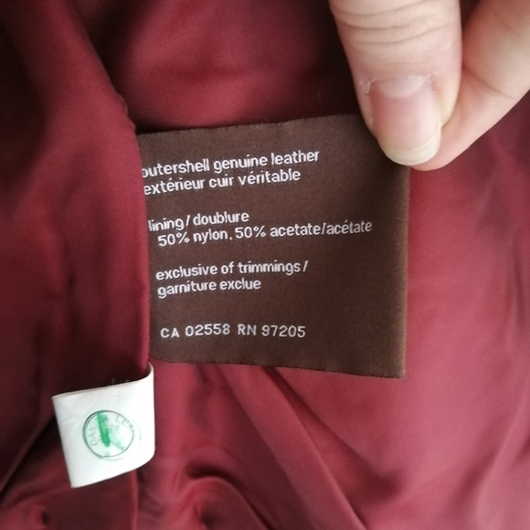 Red Leather Jacket - Picture 6 of 6